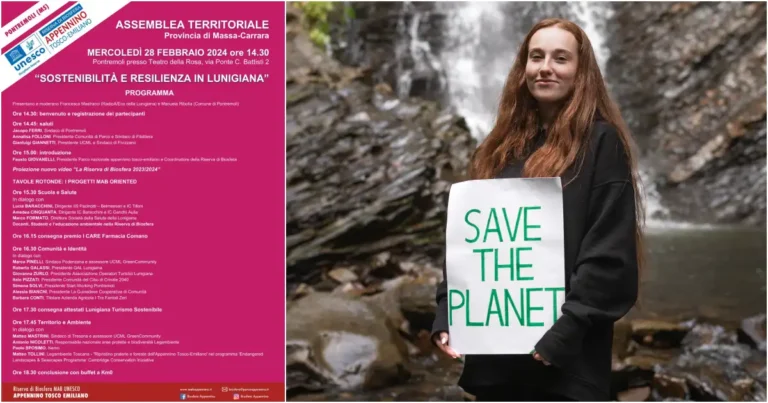 A Pontremoli l'incontro "Sostenibilità e resilienza in Lunigiana" - biosfera, MaB-Unesco-dellAppennino-Tosco-Emiliano
