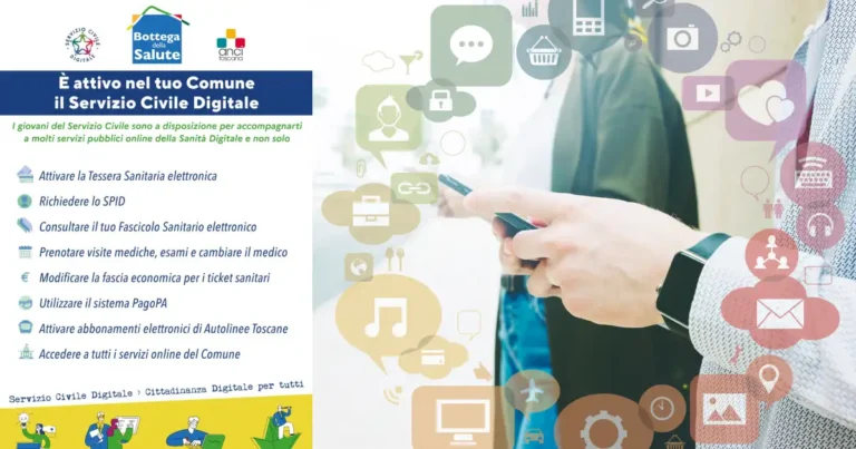 Apre la Bottega della Salute ad Aulla con i giovani del Servizio Civile Digitale - bottega della salute, ucml lunigiana