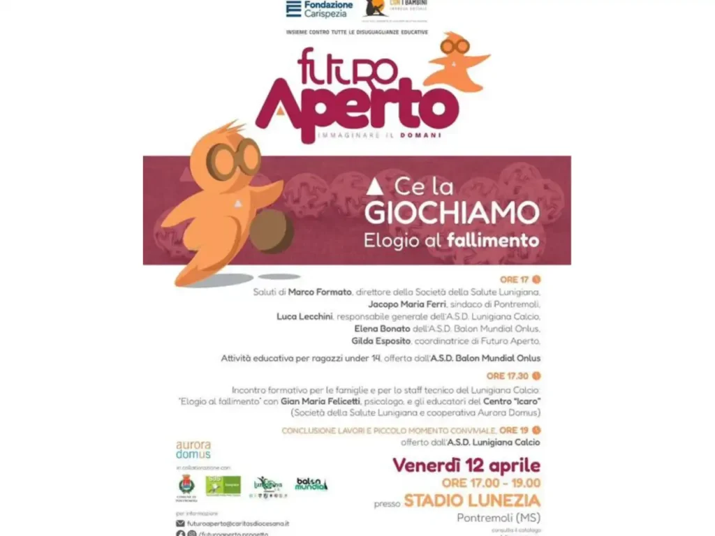 "Ce la giochiamo": un incontro per accompagnare la crescita dei ragazzi - bambini, Fondazione Carispezia