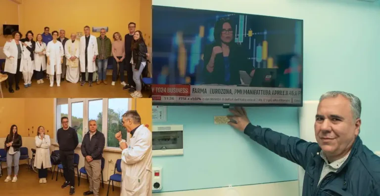 Dalle "Note Solidali" quattro televisori per l'Ospedale di Pontremoli - Filattiera, ospedale