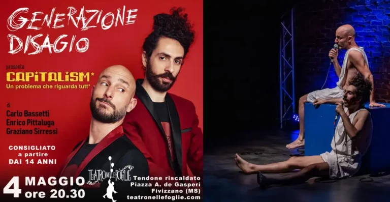 Da Zelig a Fivizzano: Capitalism*, la stand up comedy di Generazione Disagio -