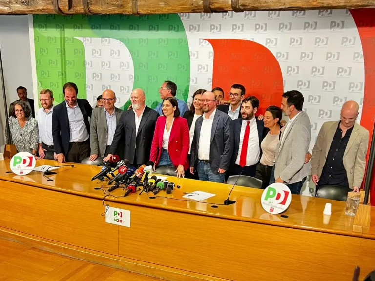 Fratelli d'Italia e Pd riscuotono consensi per l'Europa -