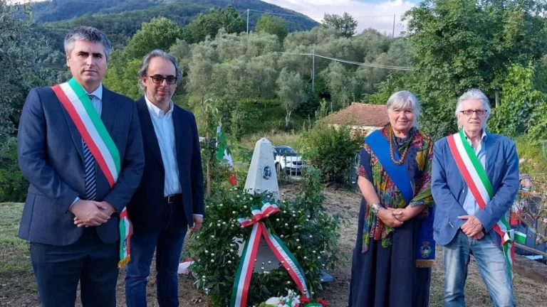 Commemorazione del dottor Giannotti a Licciana, presente anche delegazione di Spezia - giannotti, Licciana Nardi