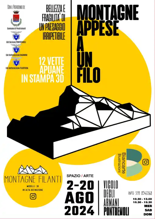 In Lunigiana la prima mostra delle Alpi Apuane in versione 3D – Immagine dell'articolo In Lunigiana la prima mostra delle Alpi Apuane in versione 3D - 3d, alpi apuane