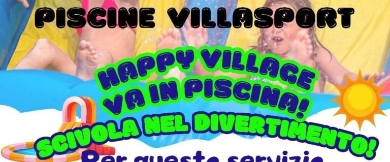Agosto di divertimento a Villasport Agosto di divertimento a Villasport - bambini, Estate in Lunigiana