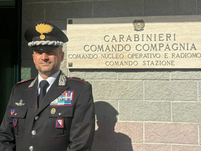 Il maggiore Lorenzo Camici Bianconi è il nuovo comandante della compagnia Carabinieri di Pontremoli - Pontremoli