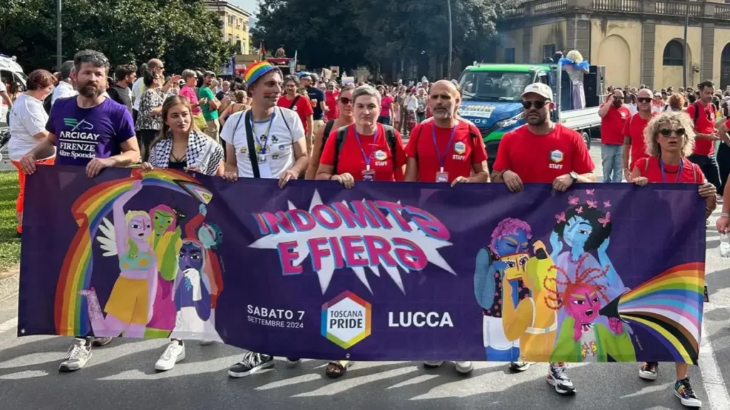 A Lucca in 20mila per il Toscana Pride 2024 - lucca, pride