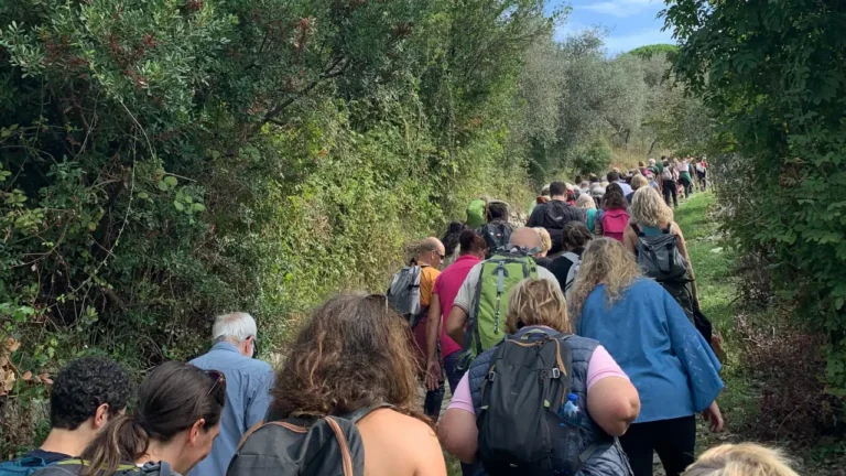 La passeggiata dei 200 per salvare Vallestrieri - camminata, comitato