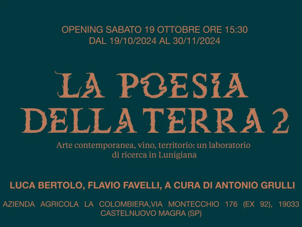 A La Colombiera "La poesia della terra II" - colombiera, poesia della terra