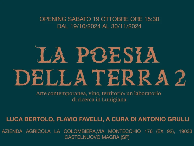 A La Colombiera "La poesia della terra II" - colombiera, poesia della terra