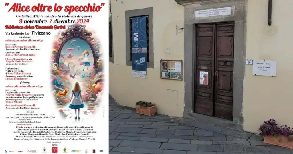 "Alice oltre lo specchio", una mostra per capire la violenza di genere - alice nel paese delle meraviglie, alice oltre lo specchio