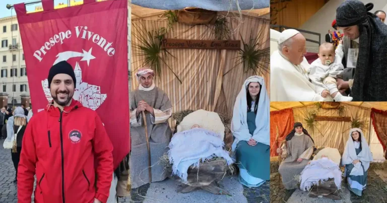 Una delegazione di figuranti del Presepe di Equi incontra Papa Francesco - figuranti, papa francesco