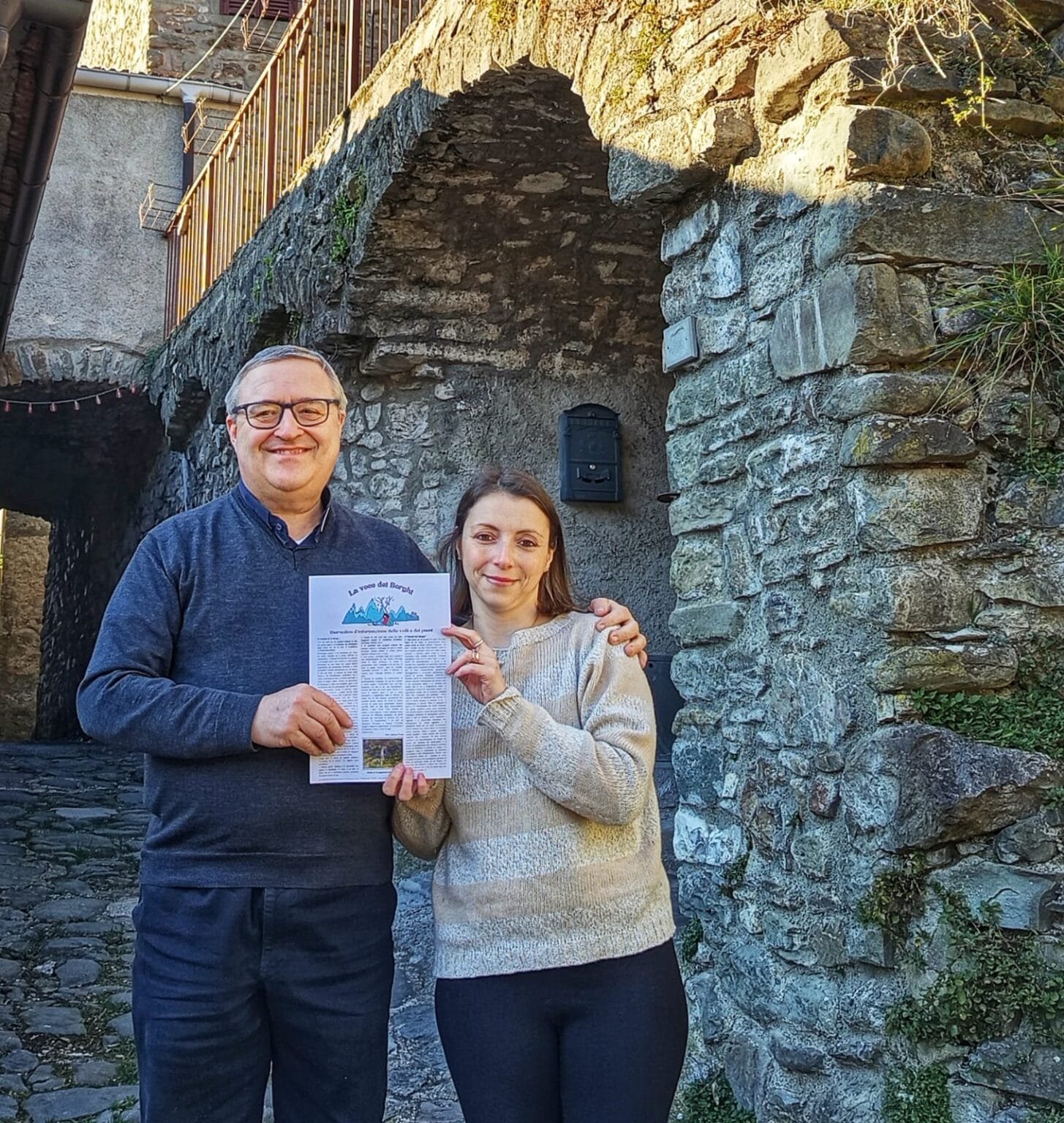 C'è una nuova Voce dei Borghi, giornalino di frazione - anastasia biancardi, aree interne