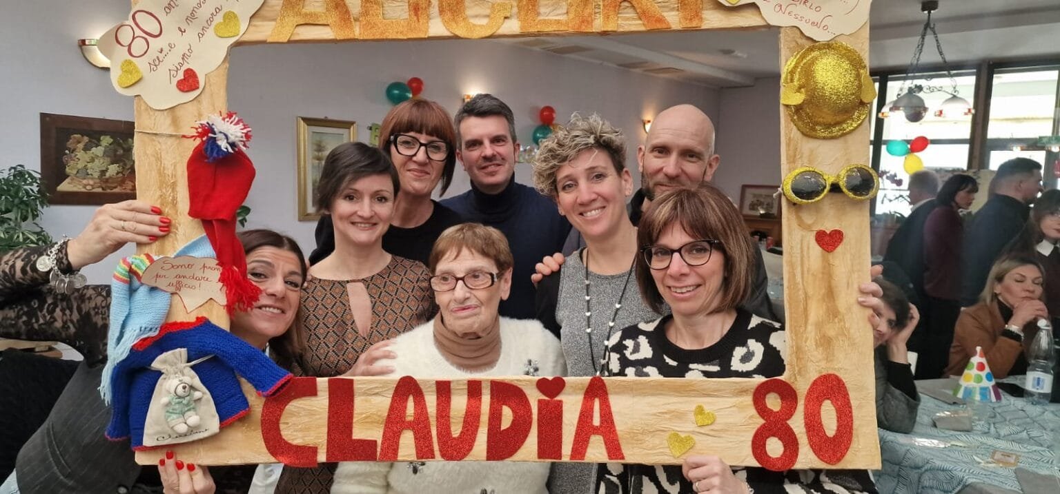 Grande festa per Claudia Gulminelli: gli ottant'anni della (storica) "presidente di tutti" - Aurora Domus, Cadal