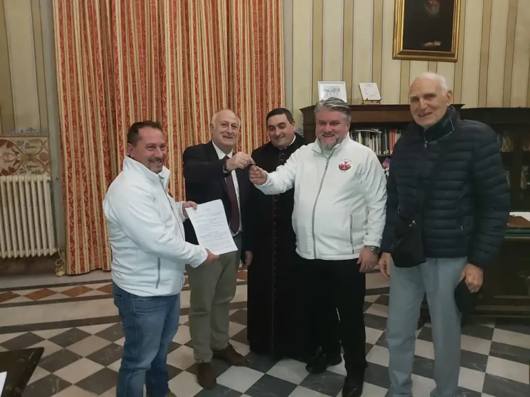 Soliera: consegnate le chiavi del Santuario della Madonna dei Colli - chiappini, lorenzetti