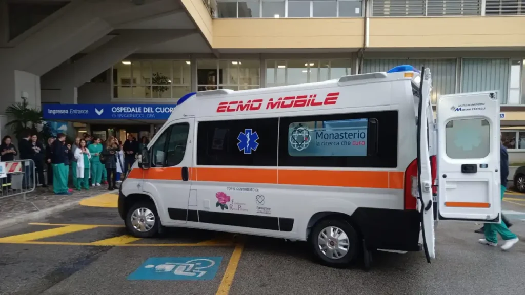 ECMO Mobile in azione per il trasporto neonatale