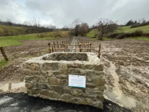 A Comano concluso il cantiere del Consorzio Bonifica a Rio del Lago - cantiere, comano