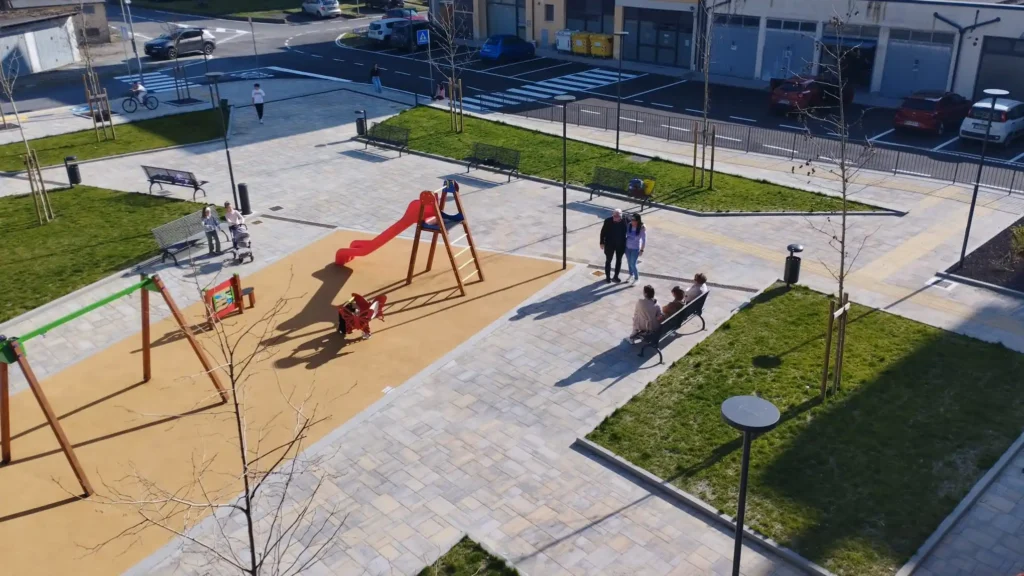 I cittadini del Masero hanno finalmente la loro piazza, ora si attende l'inaugurazione - Inaugurazione, masero