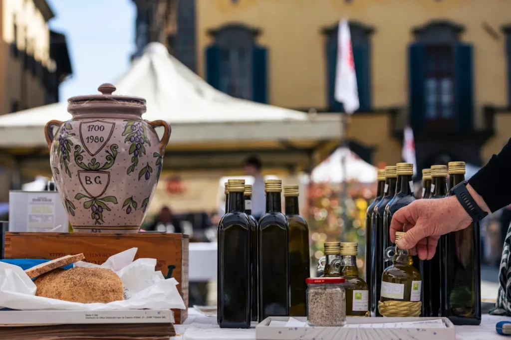 immagine di prodotti locali enogastronomici