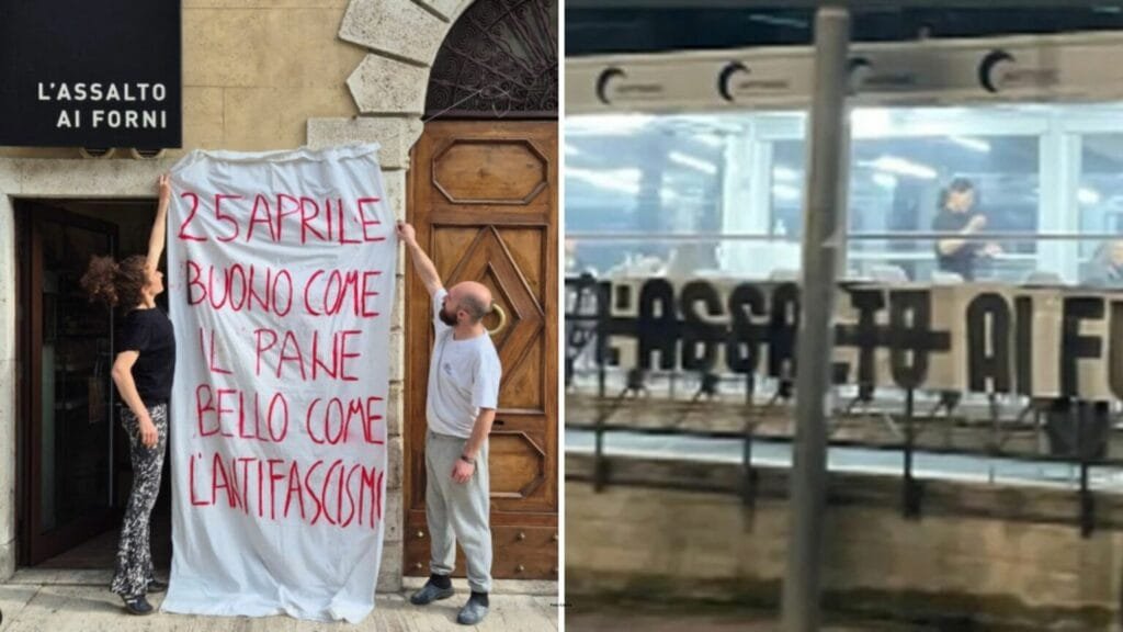 Un 25 Aprile al forno di Ascoli: parla Davide Nanti, giovane fornaio di Fivizzano testimone dell’identificazione per lo striscione antifascista - 25 aprile, ascolipiceno