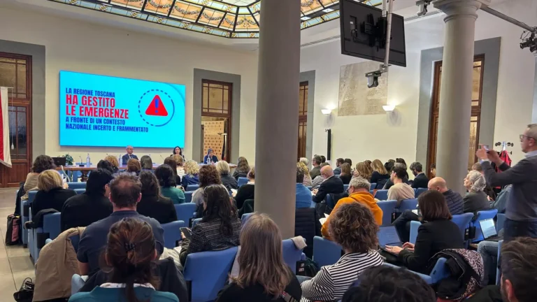 La presentazione del rapporto in sala Pegaso
