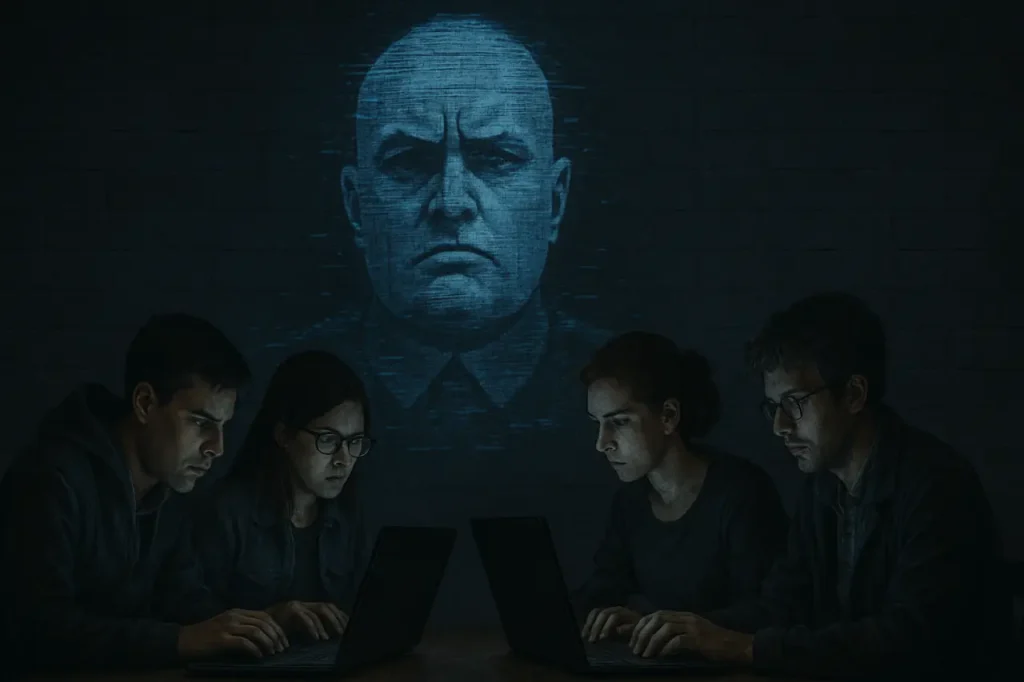 I Partigiani digitali visti dalla AI