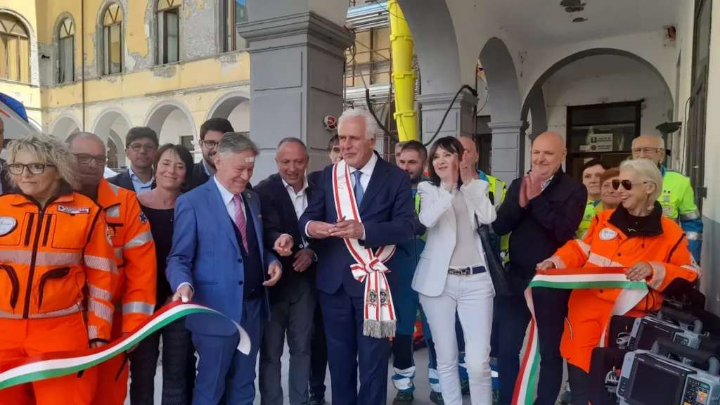 Visita del presidente Giani al cantiere della Casa Comunità di Pontremoli – Immagine dell'articolo Visita del presidente Giani al cantiere della Casa Comunità di Pontremoli - casa comunità, eugenio giani