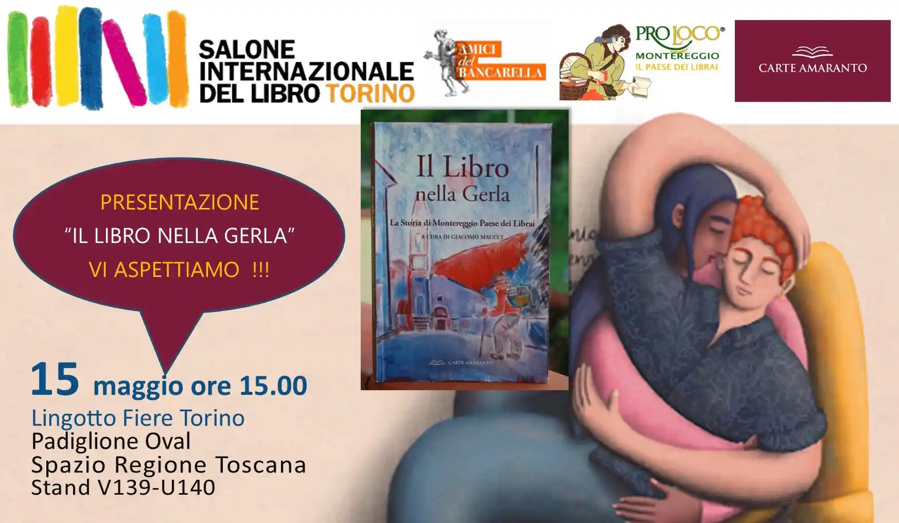 Dalla gerla carica di libri al Salone Internazionale del Libro di Torino - presentazione