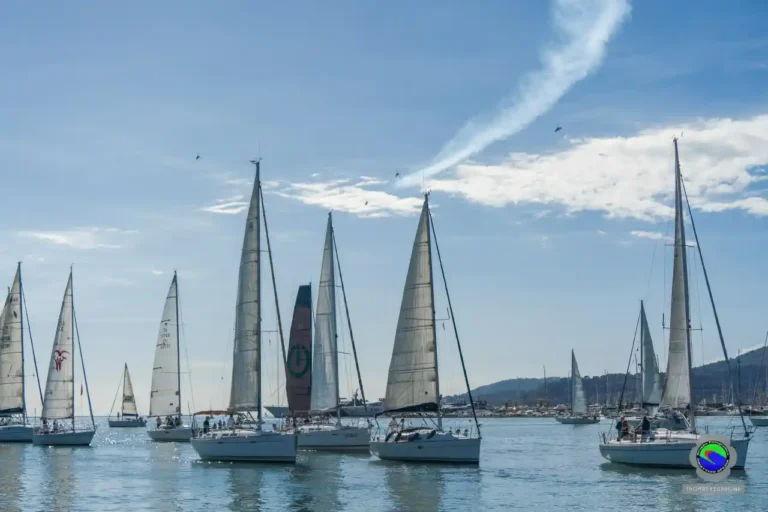 Regata Golfo dei Poeti Cup a La Spezia con imbarcazioni in gara