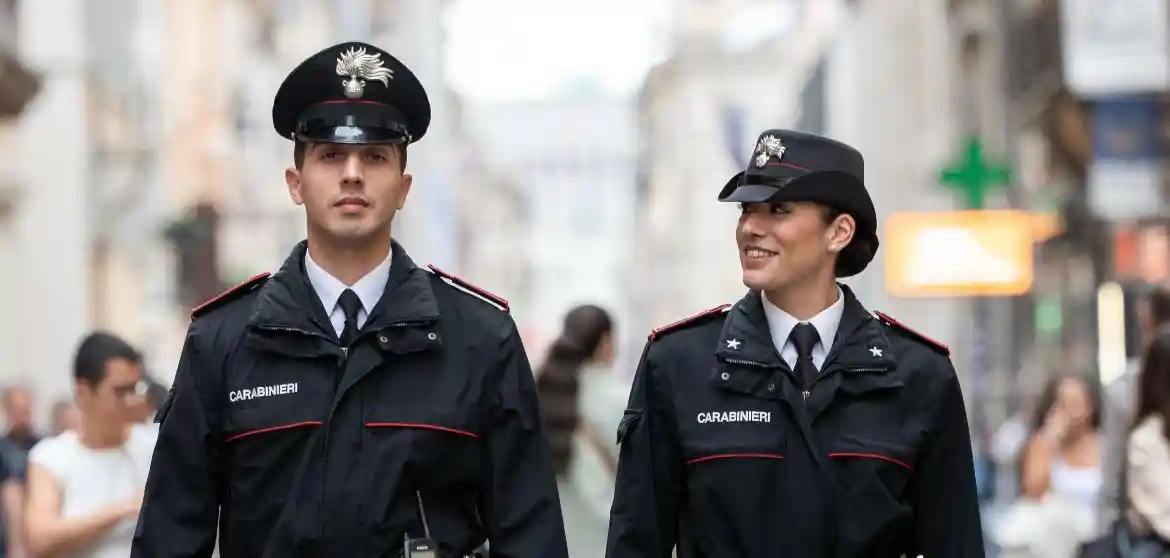 Giovani allievi carabinieri