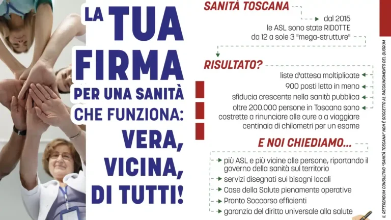Referendum sanità Toscana: torna il dibattito sulle AUSL - asl, Sanità