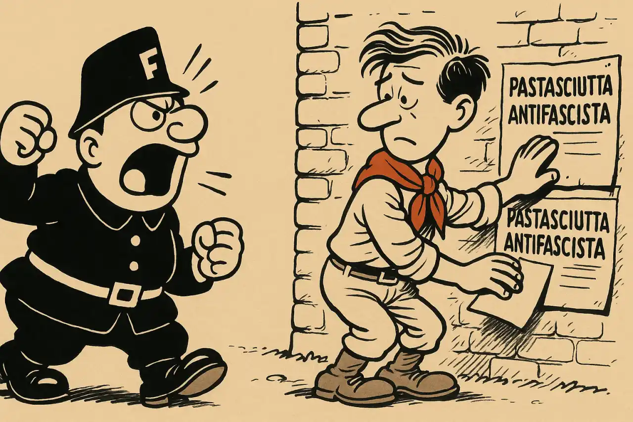 Pastasciutta antifascista e squadrismo digitale