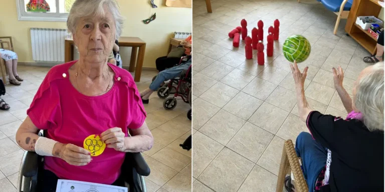 Anche alla RSA Sanatrix di Aulla si sono svolte le "Nonnolimpiadi" - anziani, Aulla