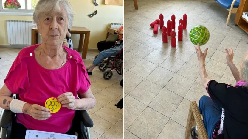 Anche alla RSA Sanatrix di Aulla si sono svolte le "Nonnolimpiadi" - anziani, Aulla