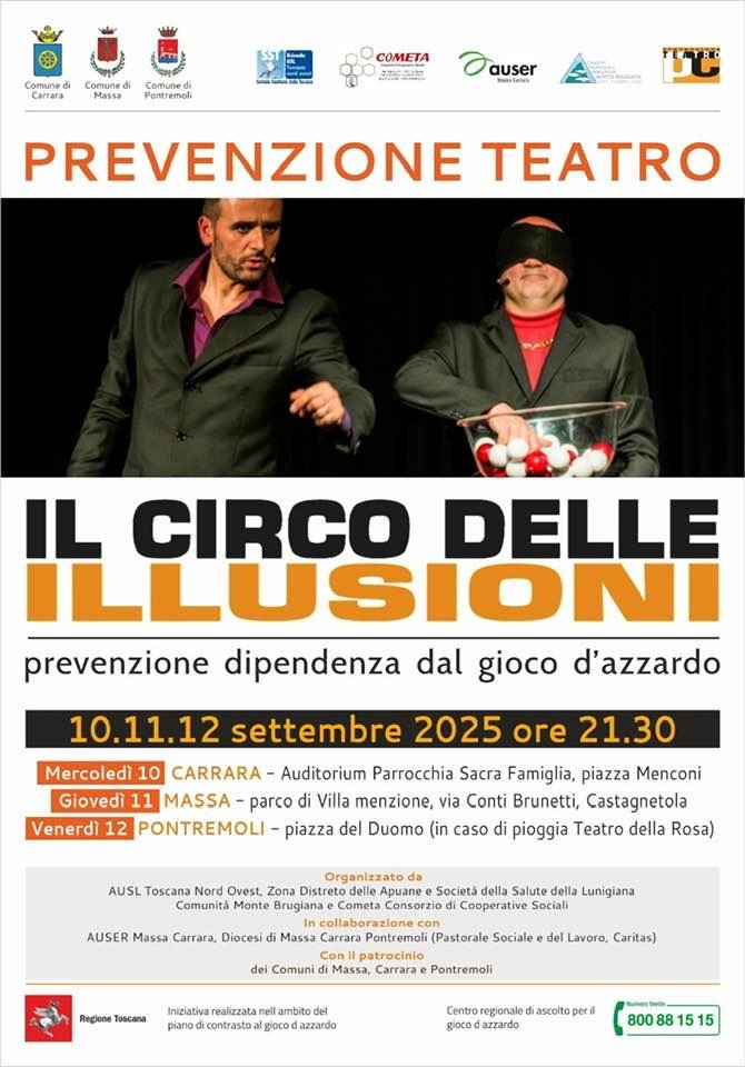 La prevenzione al gioco d’azzardo si fa a teatro – Immagine dell'articolo La prevenzione al gioco d’azzardo si fa a teatro - gioco d'azzardo, prevenzione