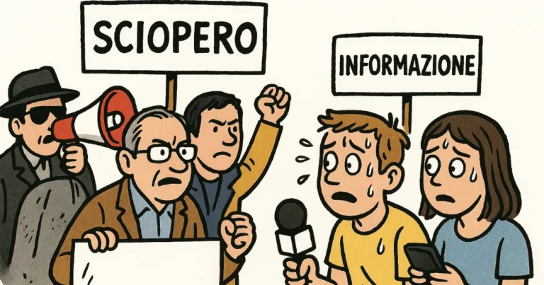 Lo sciopero dei contrattualizzati - giornalisti, informazione