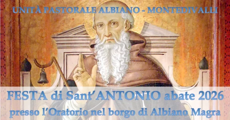 Ad Albiano Magra la festa di Sant'Antonio Abate con la benedizione degli animali - albiano, Aulla