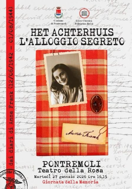 "Ricordare per non dimenticare", martedì 27 gennaio al Teatro della Rosa di Pontremoli -