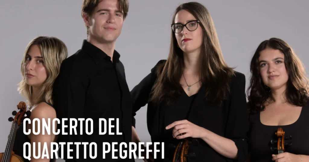 Il Quartetto Pegreffi al Teatro della Rosa di Pontremoli - musica, Pontremoli