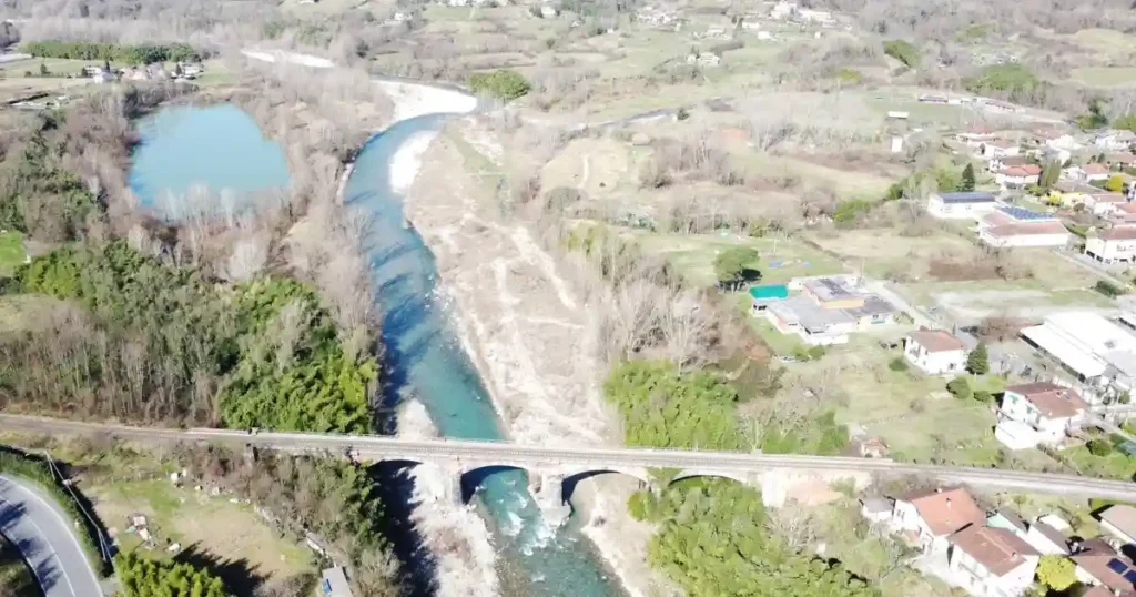 Rimosse le piante che ostruivano il deflusso nell’Aulella a Serricciolo Post intervento Aulella