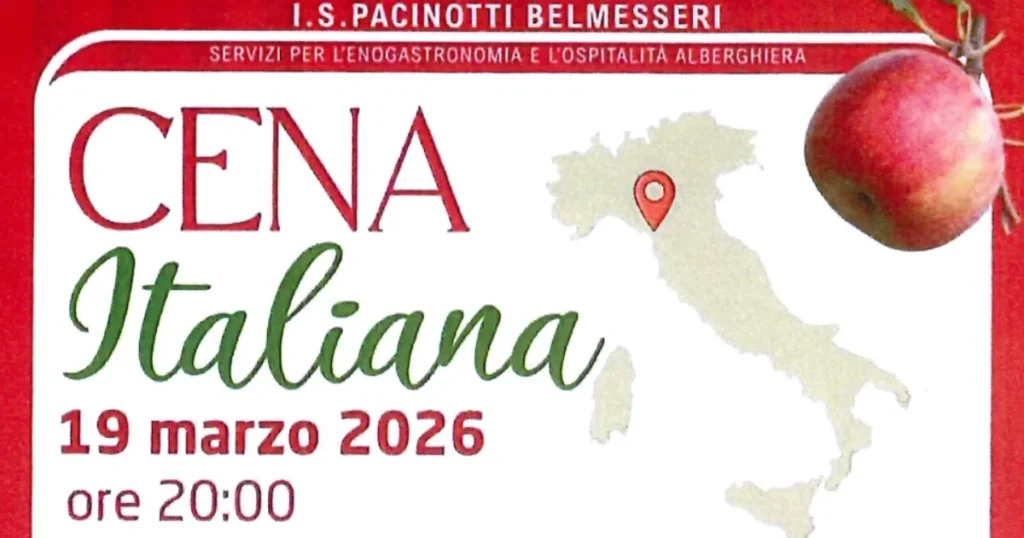 Cena italiana al Pacinotti-Belmesseri - cena, cucina