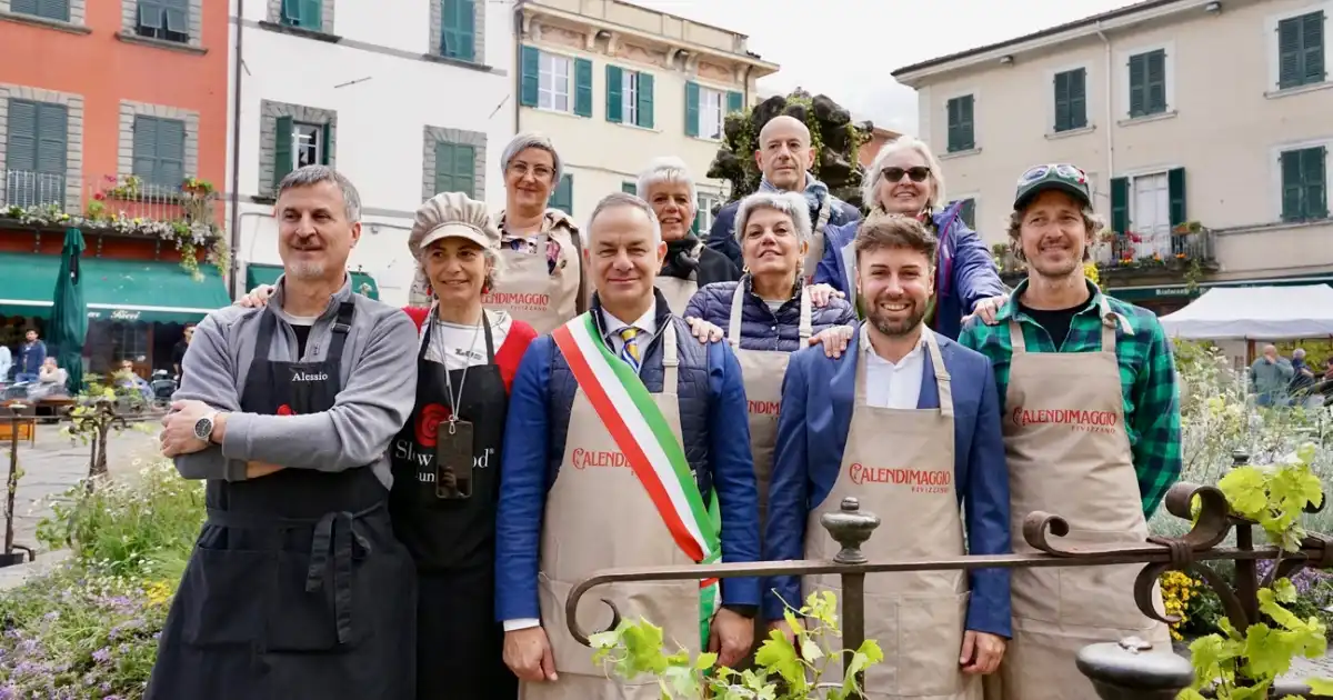 fivizzano calendimaggio, protagonisti in piazza