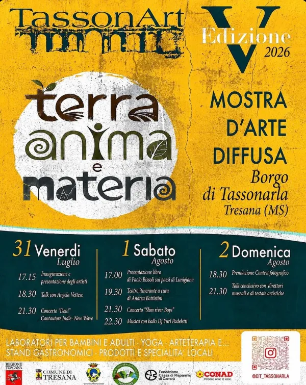 TassonArt 2026: arte contemporanea internazionale nel borgo di Tassonarla – Immagine dell'articolo TassonArt 2026: arte contemporanea internazionale nel borgo di Tassonarla - Tassonarla, tassonart