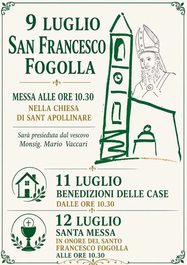 Montereggio ricorda San Francesco Fogolla - montereggio, Mulazzo