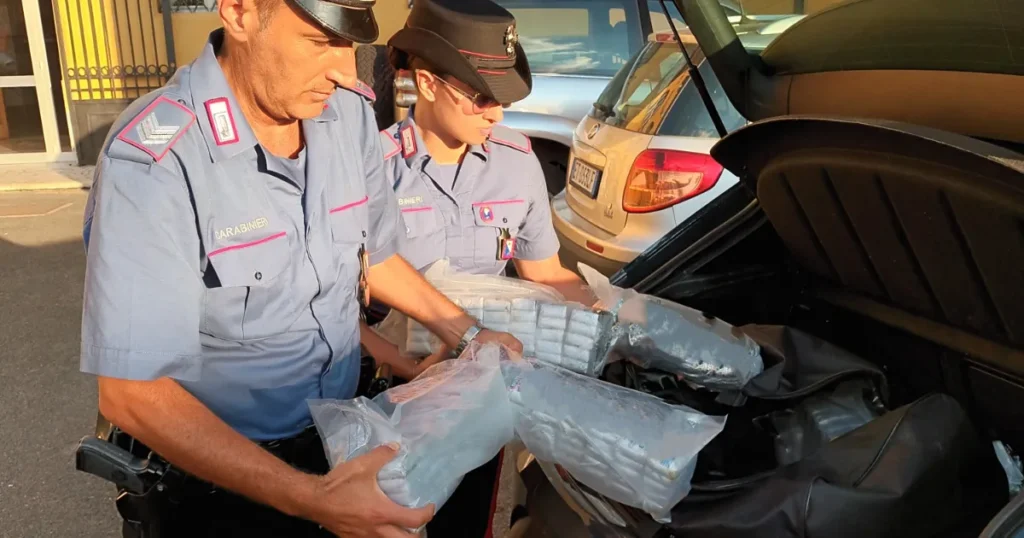 A Carrara sequestrati 140 chili di hashish A Carrara sequestrati 140 chili di hashish - carrara, droga