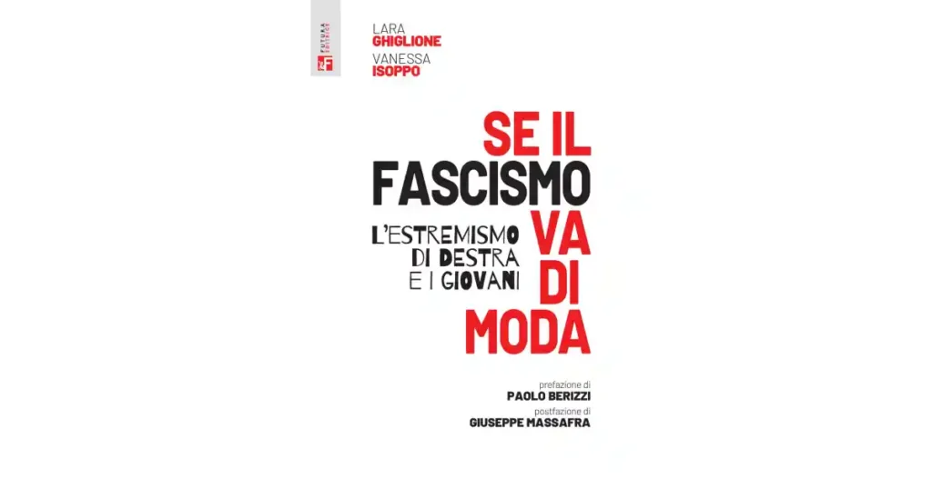 La copertina del saggio di Vanessa Isoppo: Se il fascismo va di moda