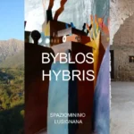 Foto e locandina di Lusignana durante Spaziominimo 2026, borgo di Filattiera