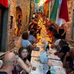 tavolata per la pastasciutta antifascista