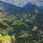 vista dall'alto di Zeri