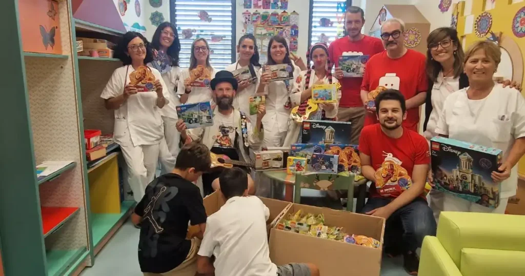 LEGO all'ospedale Apuane: donazione ai bambini ricoverati - apuane, donazione